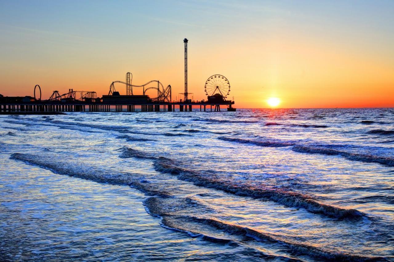 Beachfront Haven Galveston Esterno foto