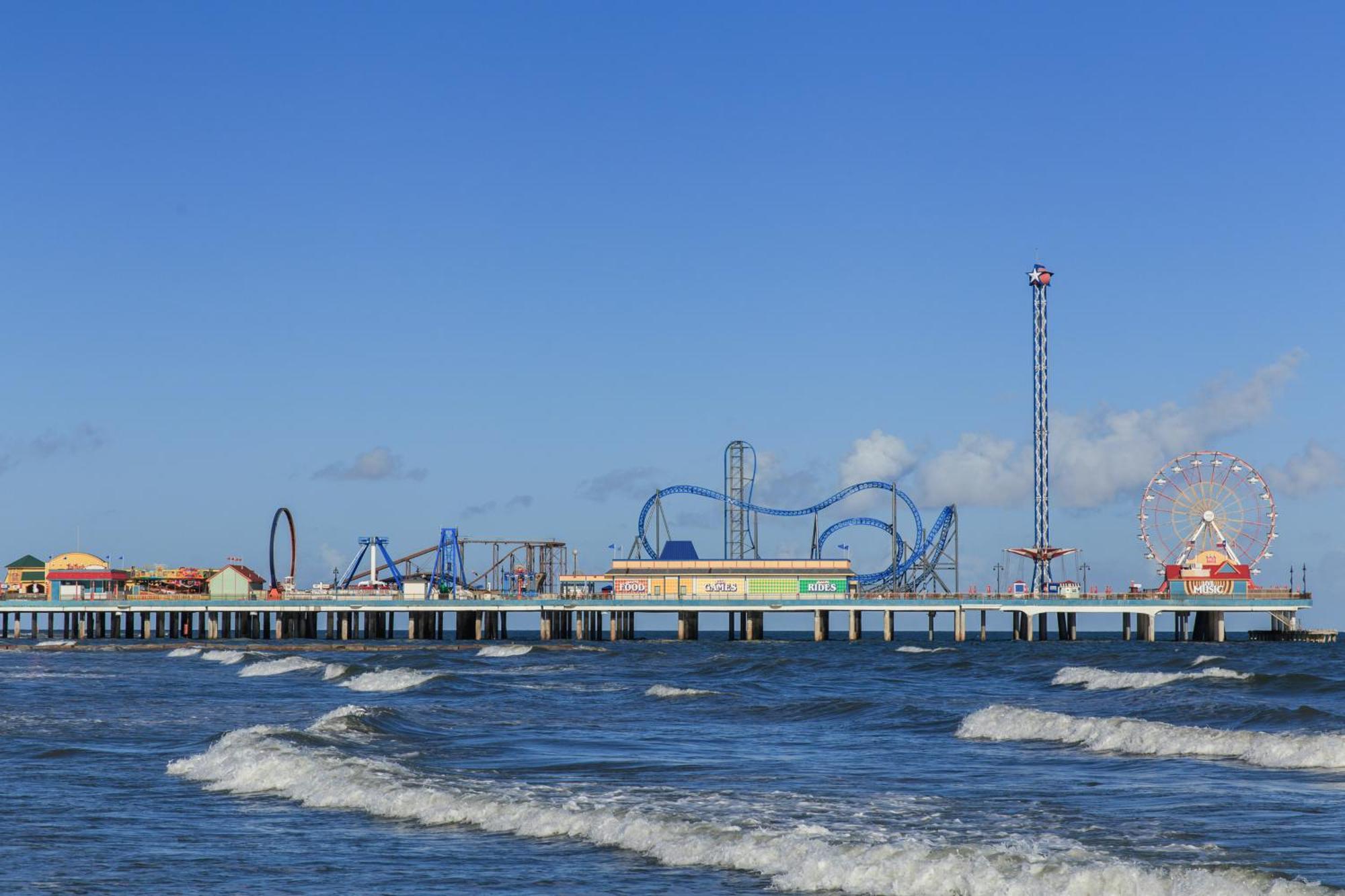 Beachfront Haven Galveston Esterno foto